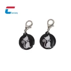 China Custom QR Code and URL Programmable Epoxy NFC Pet Tags manufacturer