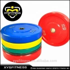 porcelana Placa de pesas de fitness placas de parachoques de goma fabricante