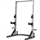 China Wholesale Deluxe Power Rack Adjustable Squat Rack Weight and Bar Holder for Home/Gym Fitness Equipment manufacturer