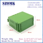 الصين 85*80*25MM AK-DR-99 Green Polyamide Pa66 Din Rail Power Supply Mount Connector Pcb Holder Din Rail Enclosure - COPY - 0d4o6b الصانع