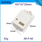 Cina 105*55*39 mm AK-P-60 Plastica Din Rail Interruttore Condizionamento Remoto Casella Conduit Boxing con schermo di visualizzazione produttore