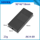 China 90*46*18mm AK-H-89  Abs Electrical Enclosures Plastic Box For Gps Tracker Products manufacturer