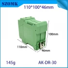 الصين الصين المبيعات الساخنة PA66 110X100X46MM DIN DAIR JUNCTION Agency/AK-DR-30 الصانع