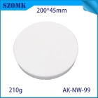 الصين حاويات AK-NW-99 ABS البلاستيكية لعلاج Round Round Round Controller لـ Sensor 200*45mm الصانع