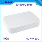 中国 szomkアクセスポイントボックスネットワークABSプラスチック工場価格IoTセンサーケースAK-NW-53C 150*100*28mm メーカー