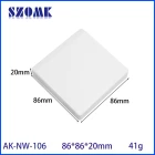 China AK-NW-106 Lightweight Plastic Sensor Compact Iot Plastic Enclosure For Pcb Board 86*86*20mm manufacturer