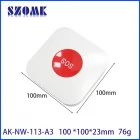 الصين AK-NW-113 SOS Ambreaty Contact Button Smart Call Bell Almerical Indist Nurse استدعاء المنزل استخدام جرس الجرس المسن المسنين العلبة البلاستيكية 100*100*ملم الصانع