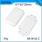Китай AK-W-65C Project Box Pole Pole Polling Plastic Electronics Flange Круглые трубы для настенного винта 121*62*26 мм производителя