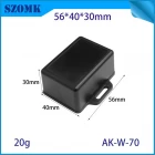 中国 AK-W-70-1户外腹部法兰安装电路板壁挂式壁板OEM，用于电子65*50*20mm 制造商