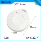 China 50*11mm AK-R-227 Rastreador GPS Gabinete de plástico para localizador rastreador para chaves de carro carteiras animais de estimação fabricante