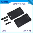 중국 SZOMK 전기 장치 공급업체 AK-H-75 99*54*16mm를 위한 경량 및 저렴한 맞춤형 플라스틱 휴대용 인클로저 제조업체