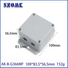 porcelana Caja de conexiones de montaje en pared de 109*83,5*56,5 MM Cajas de policarbonato impermeables IP65 para proyectos electrónicos fabricante