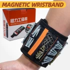 中国 磁性腕带 磁性手腕工具架带，带 8 个强力磁铁，用于固定螺丝、钉子和钻头 制造商