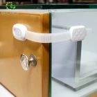 porcelana Cerraduras de correa de prueba ajustables para gabinetes de seguridad para bebés fabricante