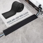 China Premium Floor Cable Protector Waterproof Floor Cable Cover to Protect Wire Prevent Cable Trips manufacturer