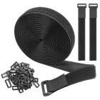 China 2 in 1 Hook and Loop Tape Dual Side Adhesive Industrial Craft Clothing Applications Manufacturer manufacturer