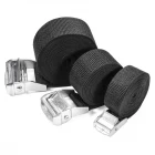 China Wholesale Cargo Strap Lashing Strap Metal Cam Buckle Tie Cargo Strap Webbing Tie down Strap manufacturer