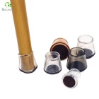 China Wholesale High Elastic Plastic Rubber Silicone Felt Chair Leg Cover Table Feet End Cup Furniture Pads Floor Protectors for Furniture Leg Protection manufacturer