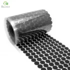 China Hot Sale Wholesale Supplier Adhesive Die Cut Hook and Loop Dots Magic Tape Self Adhesive Sticky Glue Coins Tapes manufacturer