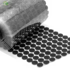 China Klebstoff Die Schnitthaken und Schleifenverschlussaufkleber rund weiße Punkte Nicht -Slip -Boden -Clear -Punkte Selbstklebstoff wiederverwendbare digitale Bildungsbedarf Hersteller