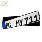 China Lieferant selbstkleber Auto Nummernschildhalter Band Number Plate Hakenschleife Befestigungsband stark für sichere Befestigung Hersteller