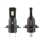 China Auto Lighting H7 LED Headlight Bulb 1:1 Mini Size Plug and Play for Hi/Lo Beam Car Headlamp H1 H3 9005 9006 H11 H4 H1R2 Replacement Bulb manufacturer