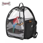 China Parrot Bird Portable Backpack Carrier with Perch Feeding Bowl and Tray Pet Bird Outdoor Travel manufacturer