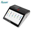China POS-M1162A/W 11.6 inch Android /Windows POS terminal With 80MM Thermal Receipt/Label Printer For Options manufacturer