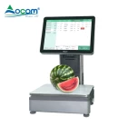 China POS-S002 Windows Weighing Scale With Barcode Printer For Supermarket Checkout manufacturer