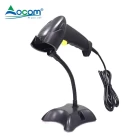 China 1d Wired inventory Scanner Laser Auto Sense Handheld Barcode Scanner With Stand manufacturer