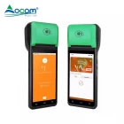 China (POS-T2)retail nfc android thermal receipt and label printer caisse dual screen pos terminal fingerprint pos machine manufacturer