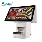China 15.6 15.1 Inch All In One Touch POS Terminal I3 I5 processor thermal printer built in for option manufacturer