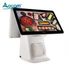China Windows or Android System 13.3/15.1/15.6 inches all in one touch screen POS Machine with Printer manufacturer