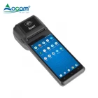 China 5.5 inch handheld Android 8 12 POS Terminal with Thermal Label and Receipt Printer  for retail shop manufacturer