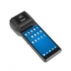 الصين (POS-T2) android8.0 طابعة الإيصالات الحرارية والتسمية caisse شاشة مزدوجة آلة نقاط البيع الطرفية بصمة الإصبع الصانع