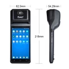 الصين (POS-T2) NFC android8 طابعة الإيصالات الحرارية والتسمية caisse شاشة مزدوجة آلة نقاط البيع الطرفية بصمة الإصبع الصانع