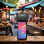 China Multifunktionshandgerät POS Gerät 6,5 Zoll Display mit NFC GPS 4G Hersteller