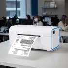 China Envio térmico direto e impressora de etiquetas adesivas papel máximo de 110 mm POS Compatível com suporte LAN para Windows/Android/iOS fabricante