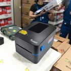 China Impressora térmica compacta de etiquetas de 4 polegadas para remessa de comércio eletrônico e gerenciamento de estoque fabricante