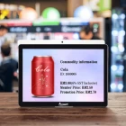 中国 OCPC-002-A OCOM Android All in One Touch Screen Cash Register POS Terminal Advertising Koisk Barcode Scanner Mini Price Checker 制造商