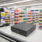 China Gaveta de dinheiro resistente de 410 mm em POS Caixa registradora de sistemas para economizar dinheiro fabricante