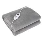China Polar Fleece Heating Blanket Electric Flannel Quilt 3 Heat Settings Fast Heated Blanket manufacturer