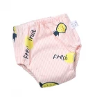 China Training Washable Reusable Baby Diaper Training Pants 6 Layer Cloth Diaper for Baby manufacturer