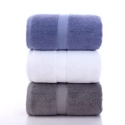 Chine Ensembles de serviettes d'hôtel de spa de serviette de bain de luxe 100 % coton fabricant