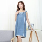 China Microfiber Wearable Towel Dress Bath Towel manufacturer