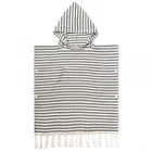 China 100% Turkish Cotton Kids Surf Hooded Poncho Beach Towels manufacturer