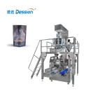 China Volautomatische Gummy Bears Candy Packing Machine Rotary Premade Bag Nuts Fry Fruit Doy Packaging Machine fabrikant