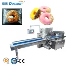 porcelana Máquina envasadora de pan Fábrica de máquinas envasadoras de donuts fabricante