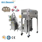 Китай Поставщик упаковочной машины для чая в пакетиках с нейлоновой сеткой, автоматической треугольной пирамидальной формы производителя