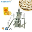 China multi-heads weigher popcorn puffy food packing machine China factory manufacturer